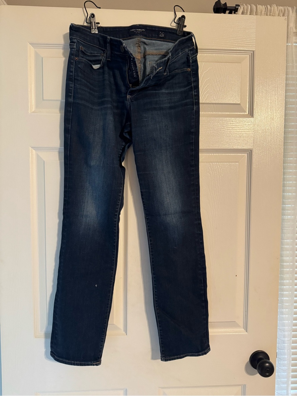 Lucky Brand Dark Indigo Straight-Leg Women's Jeans